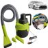 Автомобільний пилосос The Black Multifunction Auto Vacuum 100 W для сухого та вологого прибирання в салоні від прикурювача 12V 3 насадки для авто