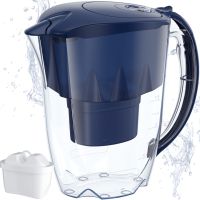 Фільтр-глечик Aquaphor Jasper 2.8 л водоочисник глечик для очищення водопровідної води, система фільтрації зі змінним модулем Аквафор Джаспер Синій