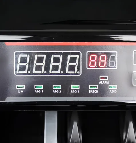 Лічильна машинка Bill Counter MG-5800 машинка для рахунку і перевірки купюр з ультрафіолетовим і магнітним детектором валют, лічильник банкнот з фасуванням