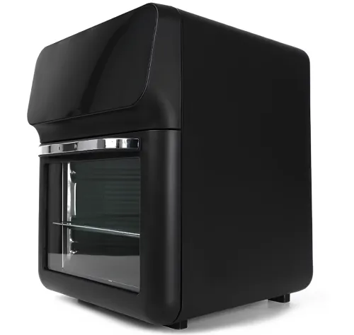 Мультипіч Аерогриль з обдувом Silver Crest FD-1015B 3000W 15л електронна аерогриль для приготування їжі без олії 10 програм настільна фритюрниця від мережі