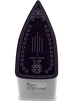  Електрична Парова праска Domotec MS-2201 з резервуаром для води 2200W керамічна підошва з парою і режимом сухого прасування для одягу Фіолетовий