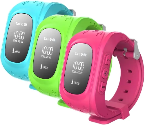 Розумний дитячий смарт-годинник Smart Baby Watch Excelvan Q50 з функцією GPS трекера, наручний смарт-годинник з SIM-картою 320мАг IOS Android