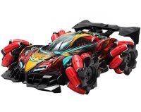 Трюкова машинка Spray Racer Car 21003 з пультом і рукавичкою, радіокерована машина з парогенератором і звуковими ефектами з управлінням від руки