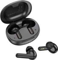 Бездротові Bluetooth навушники Double Borofone bw48 Enlighten сенсорні вакуумні навушники-гарнітура з шумозаглушенням і мікрофоном USB чорні