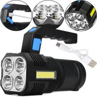 Портативний ручний ліхтарик X-Balog BL-X508 світлодіодний акумуляторний LED світильник, переносний ліхтар прожектор для кемпінгу 4 режими з USB