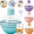 Сферическая форма для льда в виде шара Ice Ball Maker силиконовая сфера с лейкой для заморозки и хранения круглого льда для коктейлей и виски