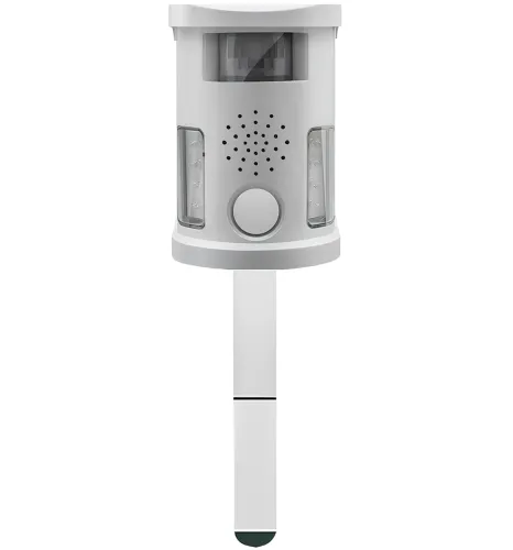 Багатофункціональний відлякувач тварин Pest Repeller Aosio AN-B010 ультразвуковий пристрій з індикатором і датчиком руху від мережі