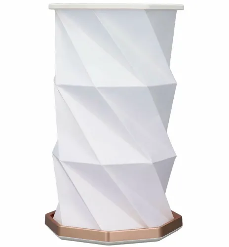 Настільний складаний нічник Rotating Lamp XZ-06 акумуляторний розкладний світильник, паперова лампа трансформер із сенсорним керуванням від USB