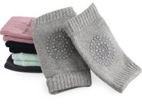 Антискользящие детские наколенники для ползанья Children Thicken Knee Protector защитные наколенники с силиконом от синяков и ушибов из хлопка