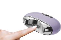 Автоматическая электропилка триммер для стрижки ногтей R6Y8 Nail Clipper AND263 аккумуляторная пилочка MAG-654, электрические кусачки с дисплеем USB