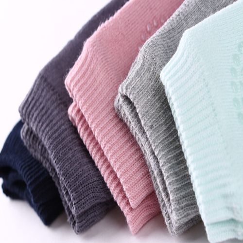 Антискользящие детские наколенники для ползанья Children Thicken Knee Protector защитные наколенники с силиконом от синяков и ушибов из хлопка