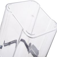 Набір контейнерів для сипучих Food Storage Container Set 7 ємностей, прозорі органайзери, баночки для зберігання харчових продуктів, круп з кришками
