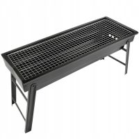 Складаний BBQ гриль 60 см Mensory Babale Portable Barbecue Grill TL-603 портативний вугільний, дров'яний мангал, переносний барбекю з сіткою, 60см