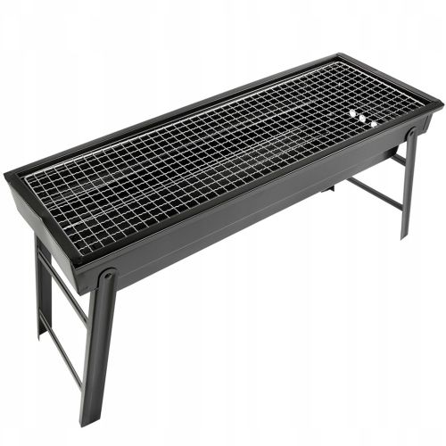 Складаний BBQ гриль 60 см Mensory Babale Portable Barbecue Grill TL-603 портативний вугільний, дров'яний мангал, переносний барбекю з сіткою, 60см