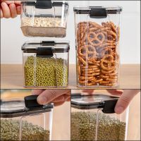 Набір контейнерів для сипучих продуктів Food Storage Container Set 6 ємностей, прозорі контейнери з кришками для зберігання харчових продуктів, круп