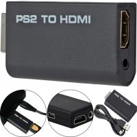 Компонентный переходник конвертер PS2 PS3 to HDMI G300 для игровой приставки Sony Playstation, видео и аудио адаптер для игровых приставок Черный