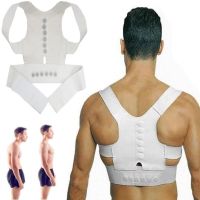 Магнітний фіксуючий коректор правильної постави Emson Power Magnetic Posture 3-Pack NY-27, ортопедичний корсет павук для вирівнювання спини і плечей