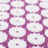 Ортопедичний акупунктурний масажний килимок Acupressure Mat для спини, голови, шиї, ніг, стоп, аплікатор Кузнєцова для голчастого масажу тіла