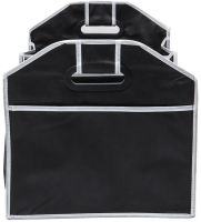 Складная сумка органайзер Car Boot Organiser CR-113 в багажник автомобиля, раскладной тканевый ящик на 5 отсеков для хранения мелочей в авто