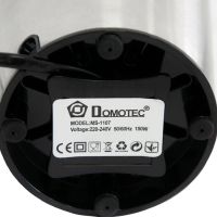 Електрична кавомолка Domotec MS-1107 150W роторний подрібнювач кавових зерен, горіхів і спецій, Ручна кухонна млин для кави MS1107 сіра