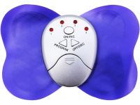 Імпульсний масажер міостимулятор Метелик Butterfly Small XM - 1002 вібромасажер для схуднення, зміцнення і пружності м'язів преса на батарейках