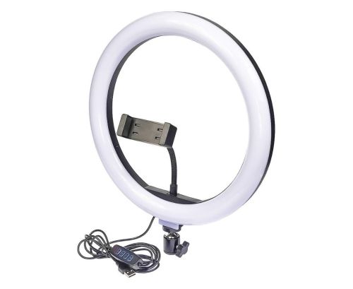 Кільцева USB LED лампа Ring Fill Light JY-360A 36 см 14 " без штатива Професійна студійна Світлодіодна CXB - 360 (теплий, нейтральний, холодний)