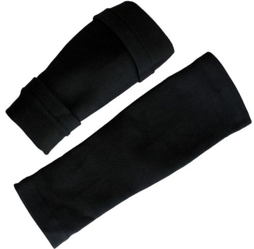 Підтримуючі компресійні гетри Copper Fit Calf Compression Sleeves, облягаючі гольфи з фіксацією литок, Бандаж для підтримки гомілки чорні