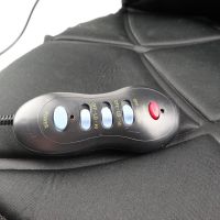 Массажная накидка с подогревом Massage Cushion HL-889B для сидения в автомобиле, Чехол с массажером для кресла LY-408 от сети и прикуривателя