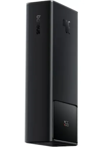 Зарядний пристрій УМБ Baseus Power Bank PPXJ3065 20000mAh 4 порти 65W з дисплеєм, Повербанк зовнішній акумулятор батарея для телефону і ноутбука