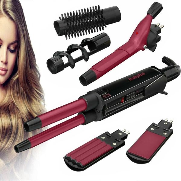 Мультистайлер для укладання волосся Umate pro Ceramic 12 In 1 Styler, Випрямляч випрямляч плойка для завивки і випрямлення волосся зі змінними насадками