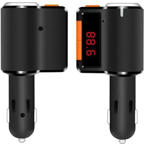 Автомобільний FM трансмітер передавач Bluetooth MP3 S 21, Авто ФМ блютуз модулятор в машину з зарядкою 3.1 A, автомобільний зарядний пристрій