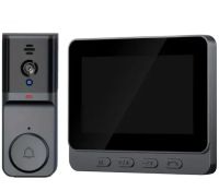 Бездротовий дверний Bluetooth Відеодомофон Smart Doorbell M165 дзвінок з камерою і двостороннім зв'язком, Блютуз домофон камера з дзвінком для дому