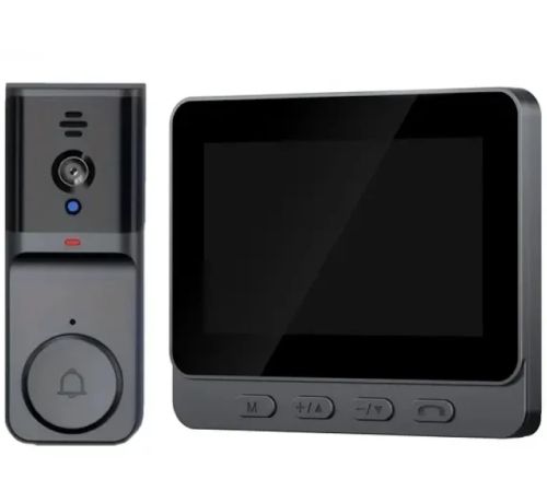 Бездротовий дверний Bluetooth Відеодомофон Smart Doorbell M165 дзвінок з камерою і двостороннім зв'язком, Блютуз домофон камера з дзвінком для дому