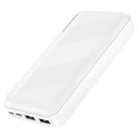 Зовнішній акумулятор повербанк Power Bank Borofone Bj27a 20000mAh 15W 2USB TYPE-C з швидкою зарядкою, портативний зарядний пристрій батарея 3 виходи