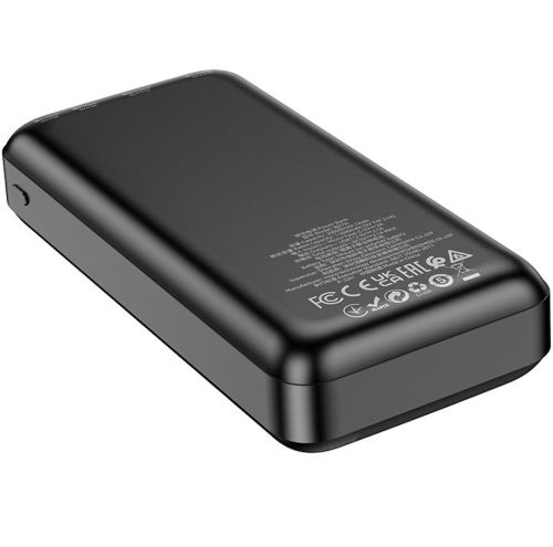 Зовнішній акумулятор повербанк Power Bank Borofone Bj27a 20000mAh 15W 2USB TYPE-C з швидкою зарядкою, портативний зарядний пристрій батарея 3 виходи