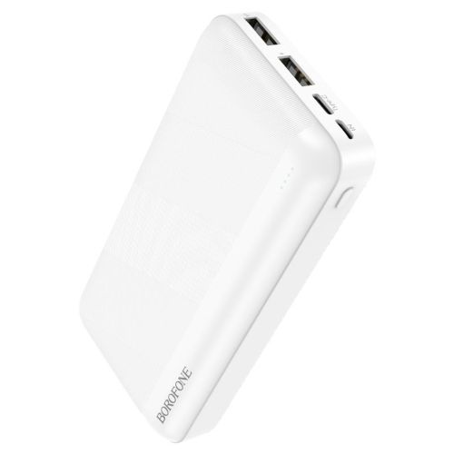 Зовнішній акумулятор повербанк Power Bank Borofone Bj27a 20000mAh 15W 2USB TYPE-C з швидкою зарядкою, портативний зарядний пристрій батарея 3 виходи