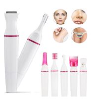 Женский электрический триммер Veet Sensitive Precision Expert эпилятор для лица и тела, электробритва со сменными насадками Sweet Sensitive