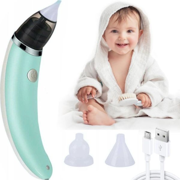 Дитячий акумуляторний назальний аспіратор Sniffing Equipment Nasal Aspirator WX-102 USB, електро Соплеотсос для носа Little Bees PRO HD-8032