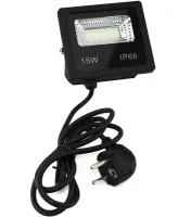 Вуличний світлодіодний прожектор RGB Flood lb-7980 Light з Bluetooth управлінням від телефону, LED ліхтар 15w з монтажним кріпленням для освітлення IP66 від мережі