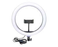 Кільцева USB LED лампа Ring Fill Light JY-360A 36 см 14 " без штатива Професійна студійна Світлодіодна CXB - 360 (теплий, нейтральний, холодний)
