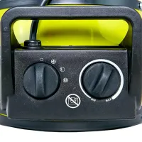 Теплова гармата Grunfeld GG1506-2 3000W 3 режими до 280 м3/год, Електричний підлоговий обігрівач тепловентилятор NF-002 3кВт від мережі Жовтий