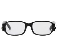 Збільшувальні світлодіодні окуляри для читання Multi Strength Reading Glasses з подвійним підсвічуванням, універсальні окуляри з ліхтариком чорні
