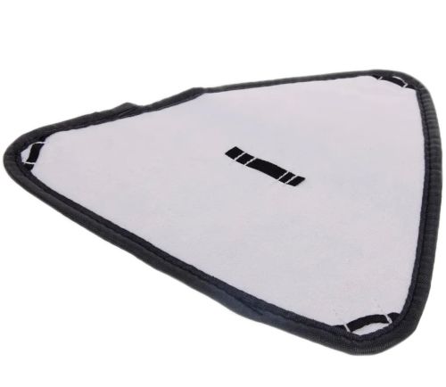 Трикутна змінна насадка запаска для трикутної Швабри Rags Mop the floor AND563 26x26 см, додаткова мочалка для миття та прибирання підлоги сіра