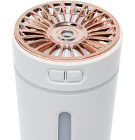 Беспроводной автомобильный увлажнитель воздуха Aroma Humidiifer H20 с RGB подсветкой, Аккумуляторный аромадиффузор USB HP227 в авто и для дома