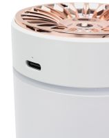 Беспроводной автомобильный увлажнитель воздуха Aroma Humidiifer H20 с RGB подсветкой, Аккумуляторный аромадиффузор USB HP227 в авто и для дома