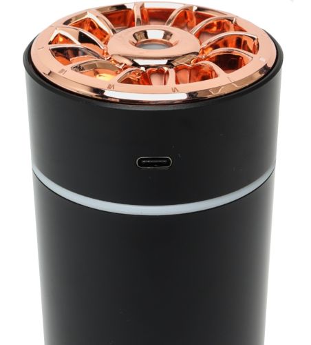 Беспроводной автомобильный увлажнитель воздуха Aroma Humidiifer H20 с RGB подсветкой, Аккумуляторный аромадиффузор USB HP227 в авто и для дома
