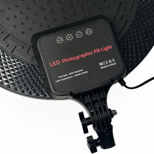 Кругла світлодіодна LED лампа Fill Light PF-33 33 см 13 " для фото і відео з пультом, Студійна селфи лампа відеосвітло теплий, нейтральний, холодний