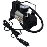 Автокомпресор від прикурювача Аіг pump HS - 208 965кПа для накачування шин 140psi 10Amp Автомобільний компресор насос для підкачки коліс машини чорний