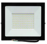 Світлодіодний вуличний прожектор 100W LED Flood Light Series 2 UKC FL-100 з монтажним кріпленням на кронштейн, денний ліхтар 100 Вт IP66 6400К для вулиці від мережі