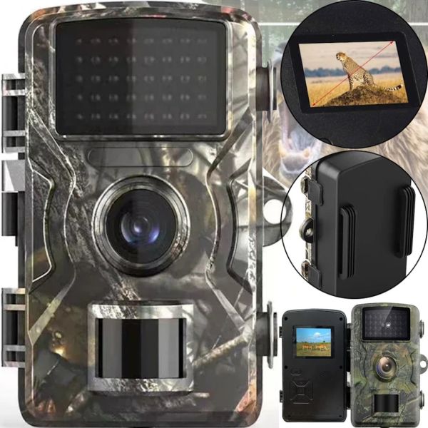 Мисливська фотопастка Trail Wild Hunt DL - 001 IP66 12MP з екраном 2 " і нічним баченням, боді камера нагрудний відеореєстратор з датчиком руху